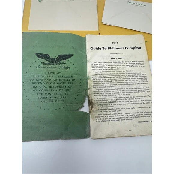 PHILMONT SCOUT RANCH Vintage Correspondence Packet 1950s Boy Scouts of America - Picture 5 of 14
